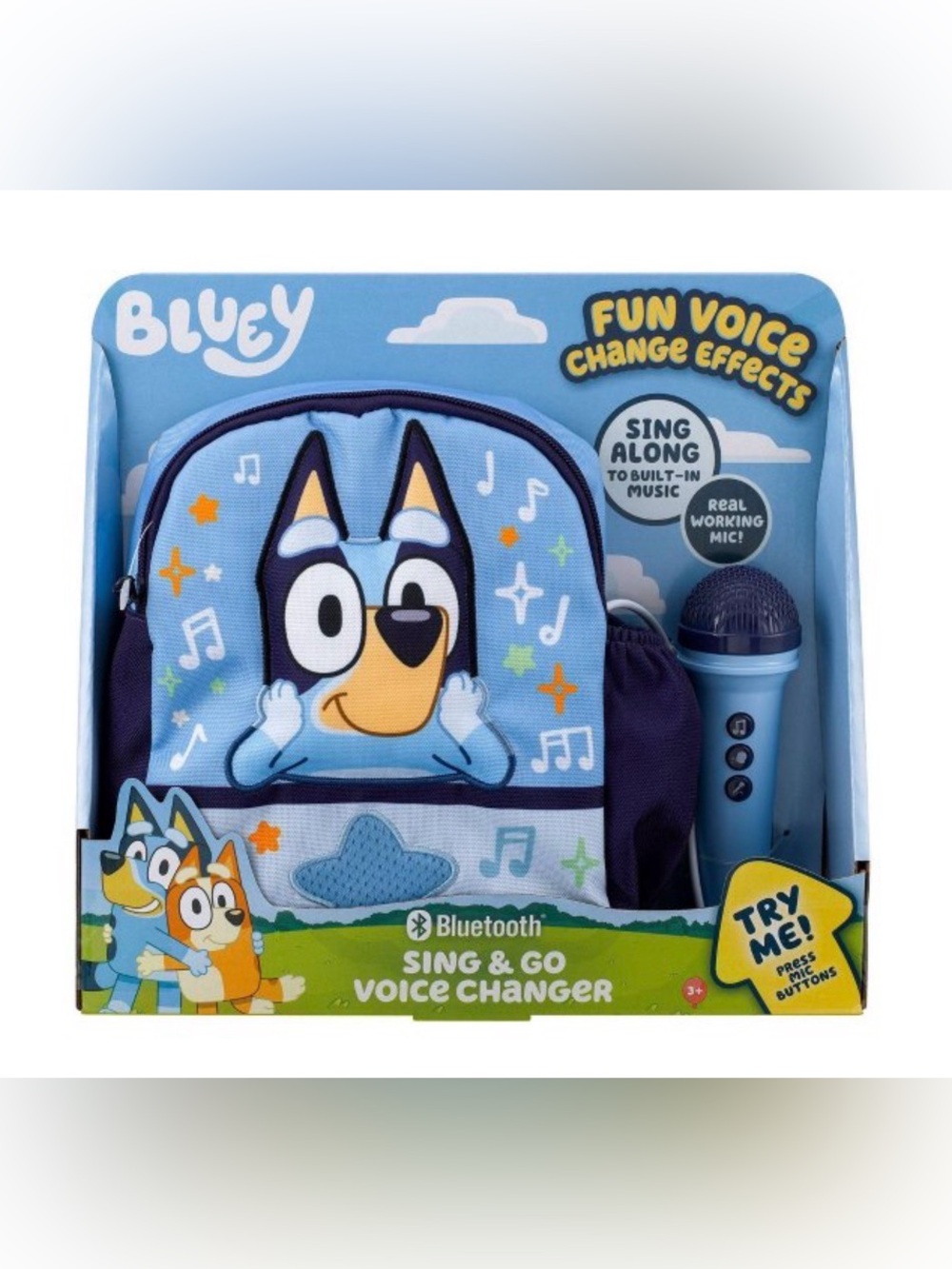 Bluey Sing Along Backpack Boombox